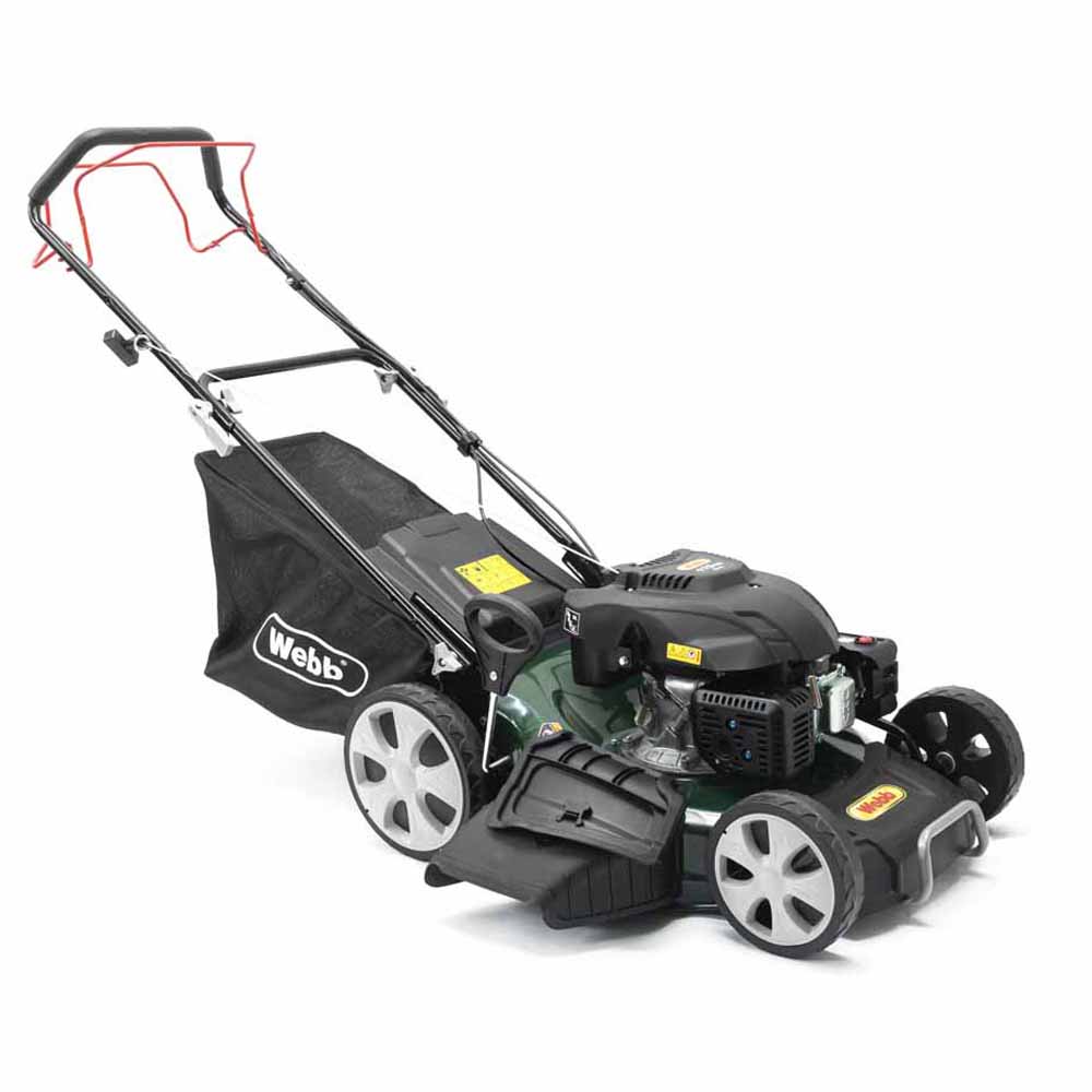 Webb WER510SP 173cc Classic Self Propelled 51cm Petrol Rotary Lawnmower Image 3