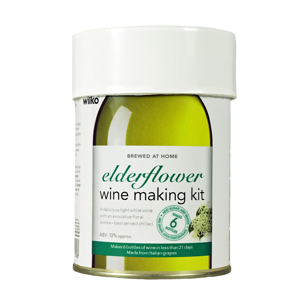Wilko Elderflower Wine Making Kit 900g Image