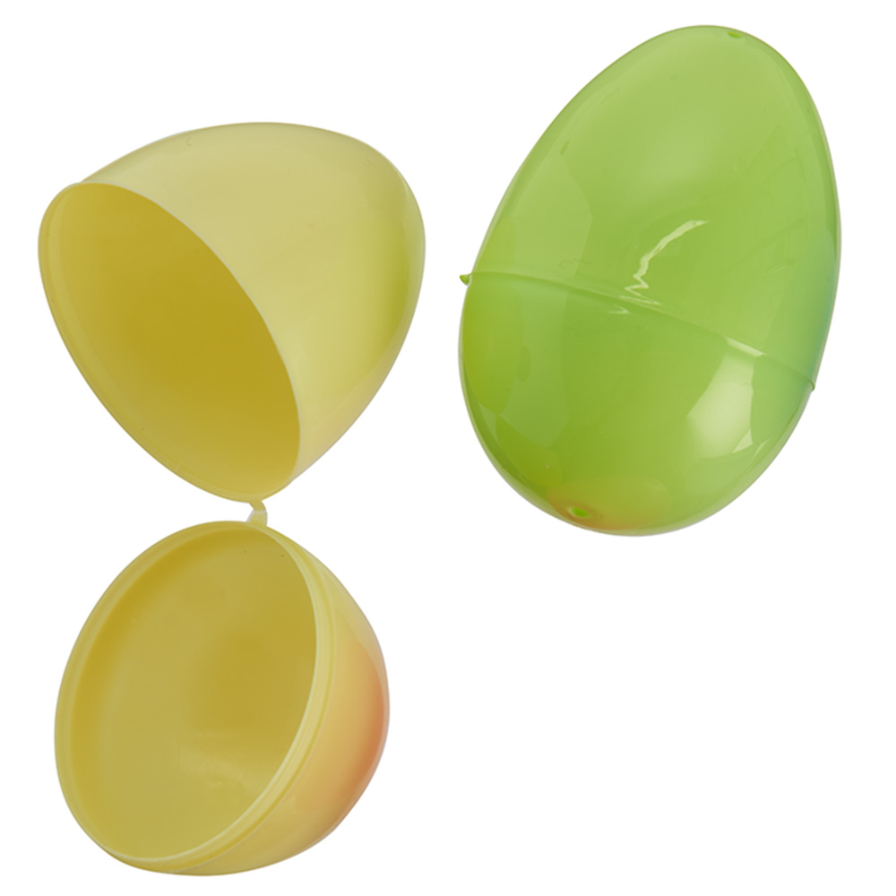 Wilko 4 Large coloured Fillable Eggs Image 4