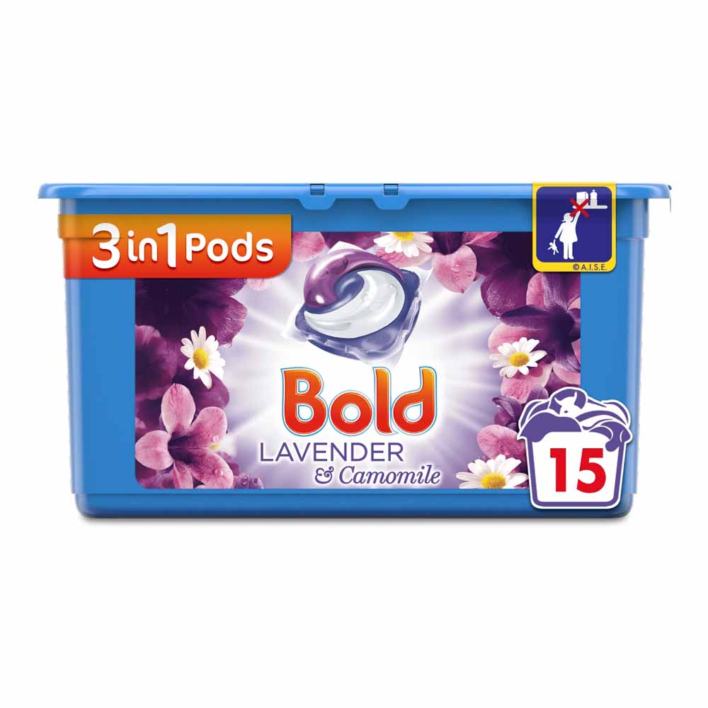 Bold 3in1 Lavender & Camomile Tablets 15pk Image 1