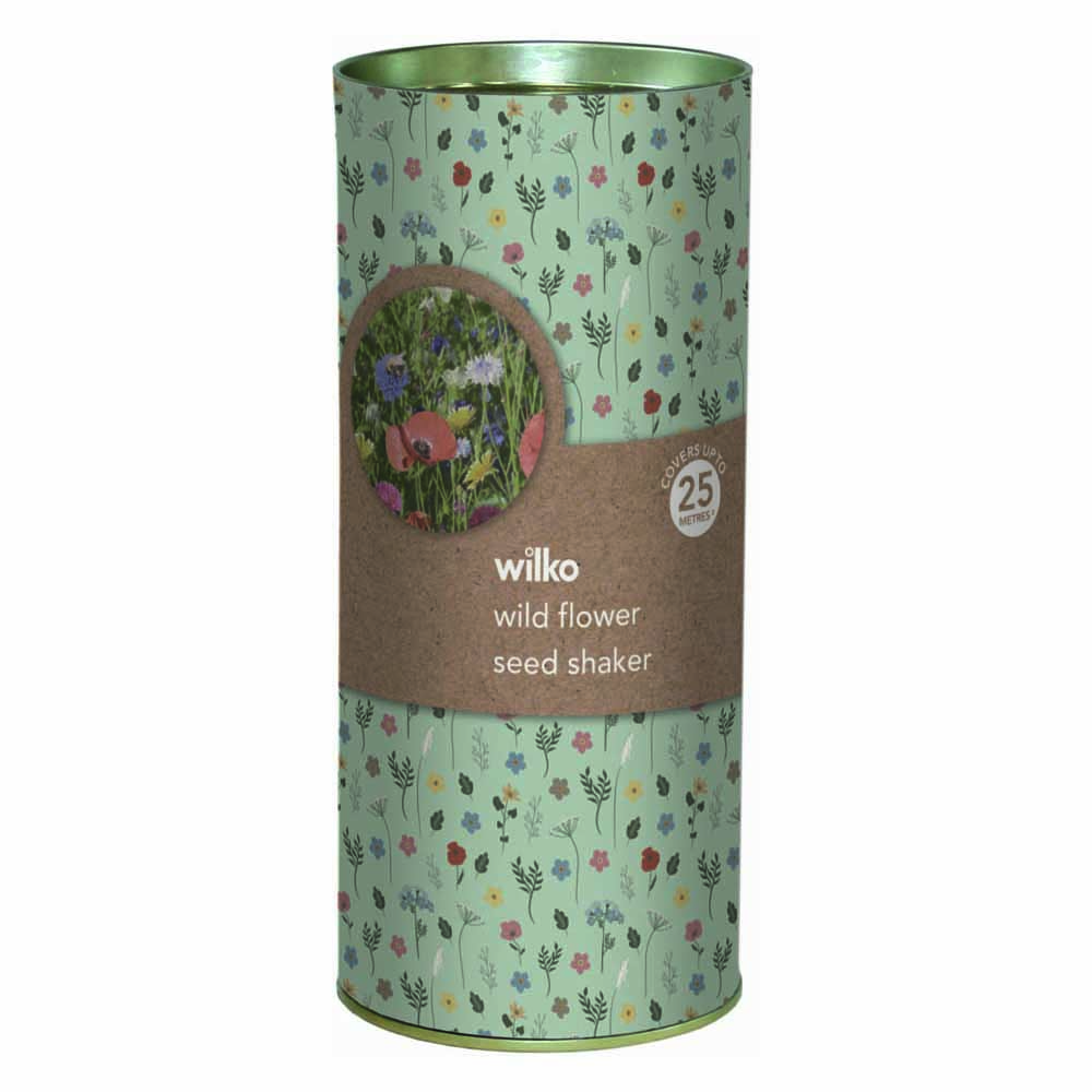 Wilko Tube Gift Seed Shaker Wildflower Image 1