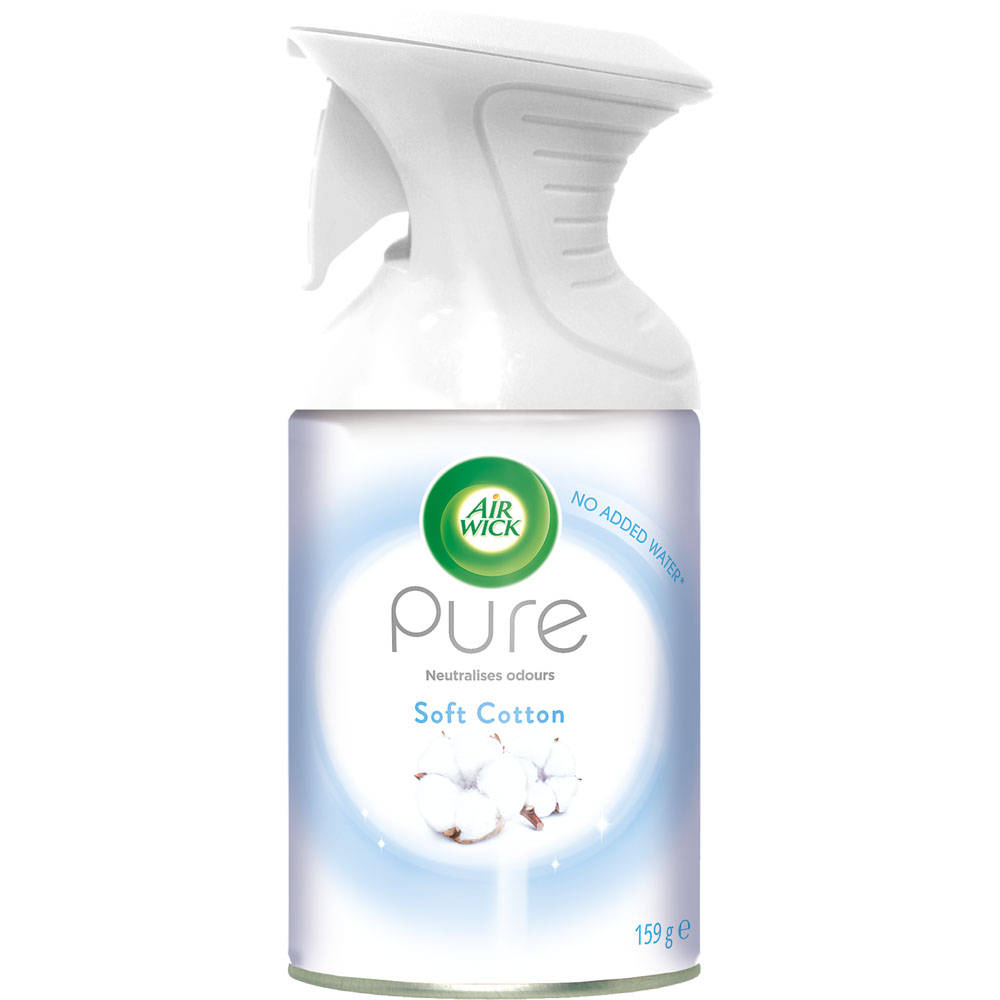 Air Wick Pure Soft Cotton Air Freshener 159ml Image