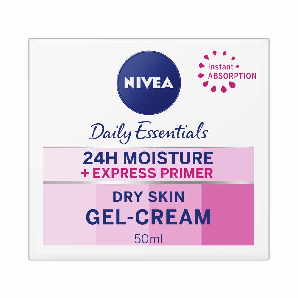 Nivea Daily Essentials Dry Skin Moisture and Express Primer 50ml Wilko