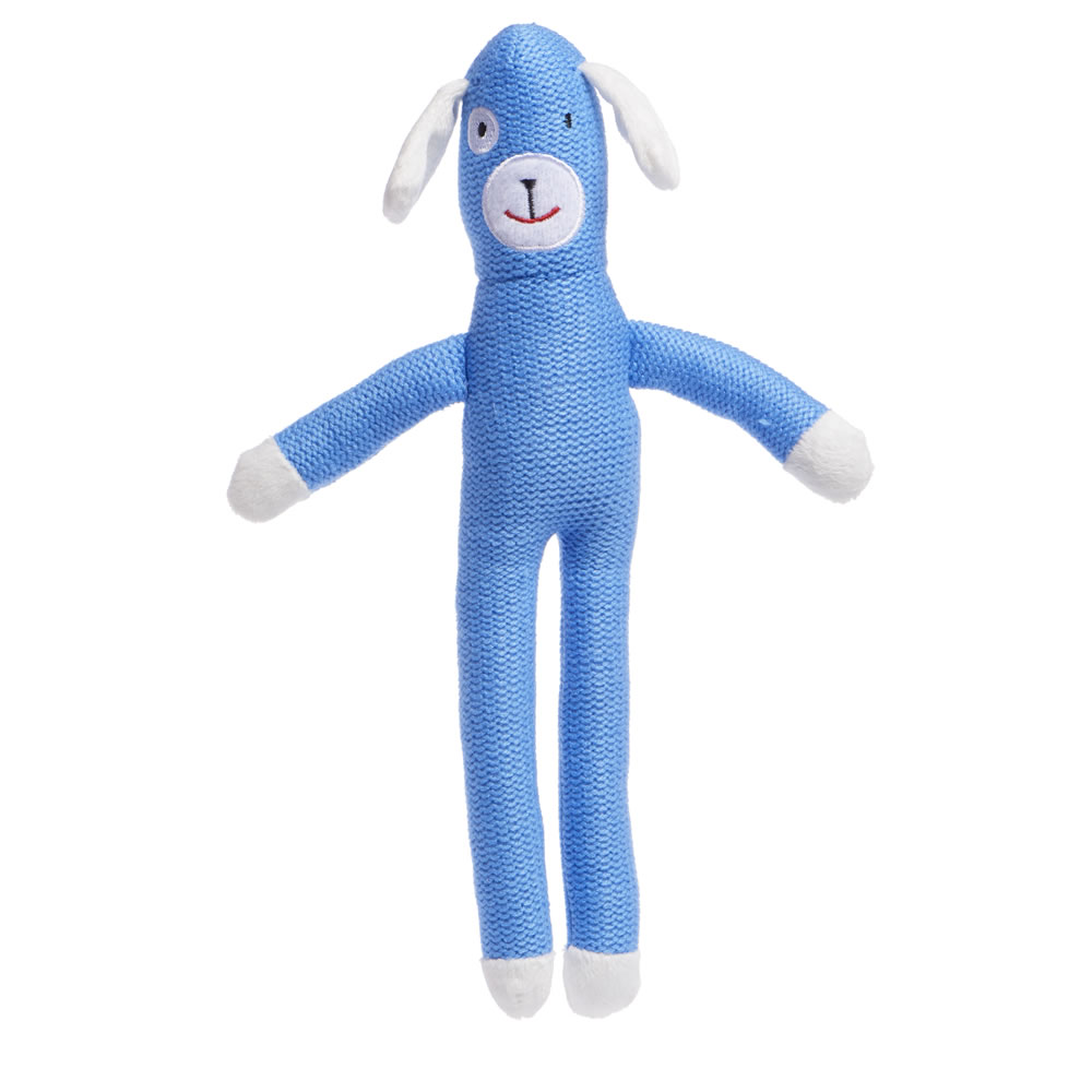 Wilko Knitted Dog Toy Image 2