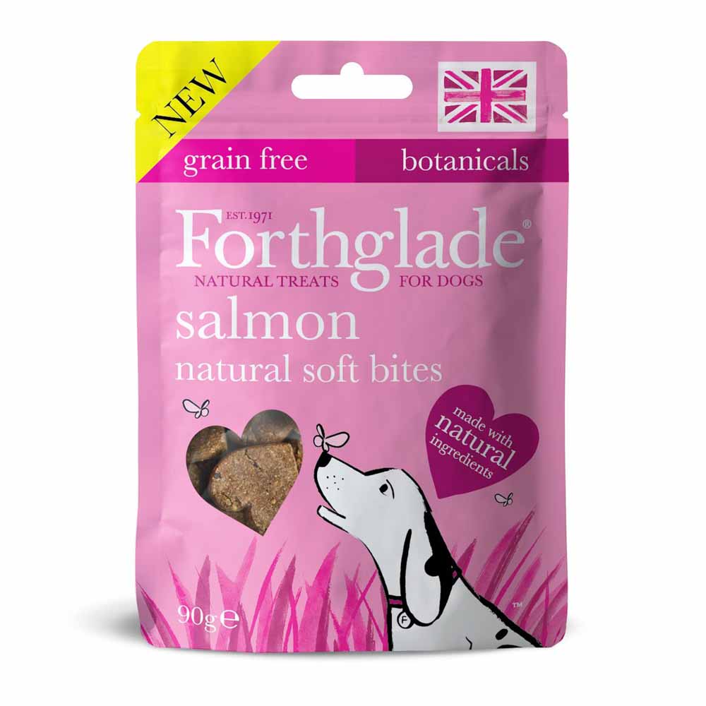 Forthglade Soft Bite Salmon Dog Treats 90g  - wilko