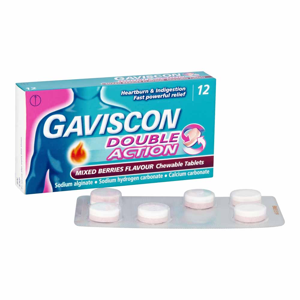 Gaviscon Double Action Mixed Berries 12s Image 2