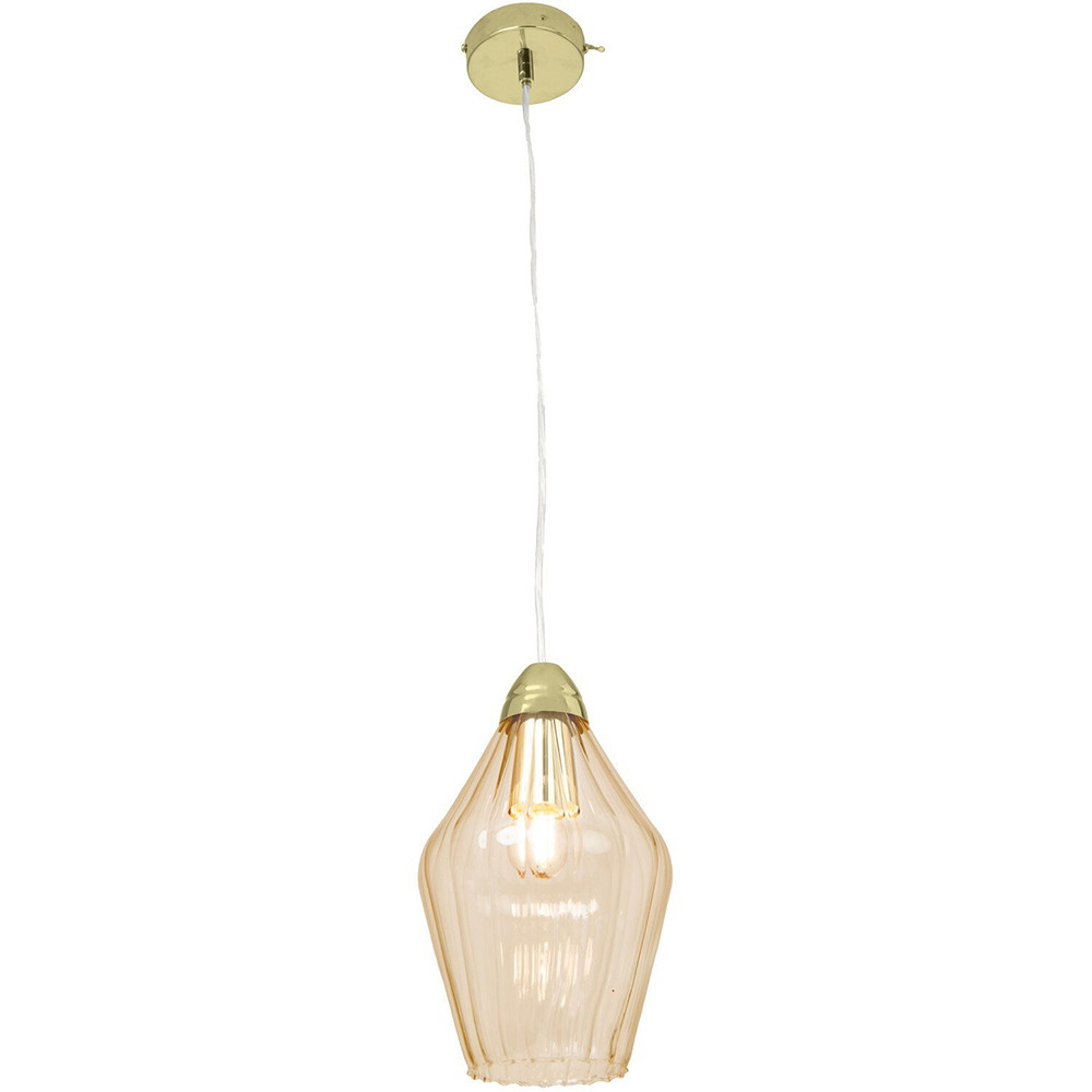 Kyla Ceiling Fitting Champagne Image 1