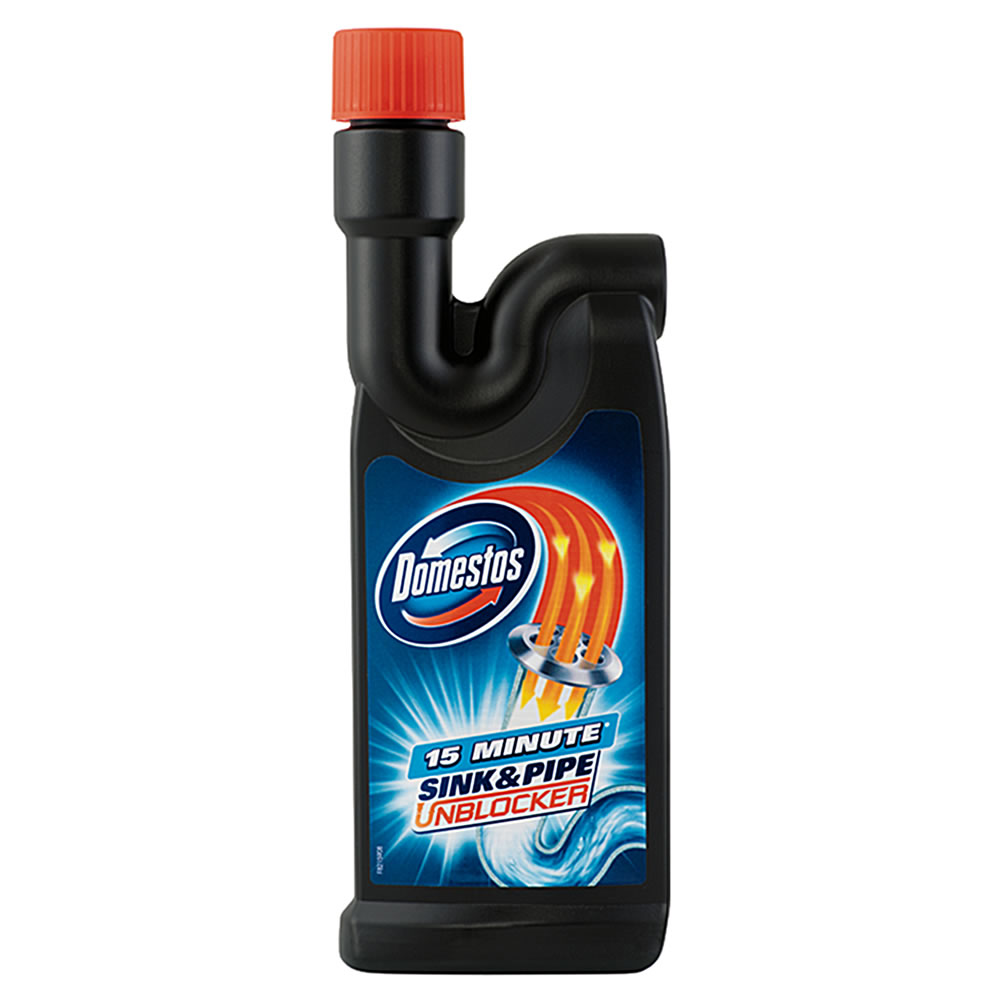 Domestos Sink and Pipe Unblocker 500ml Image 1