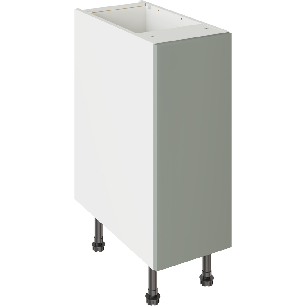 Kitchen Kit Slab Supermatt Agave Green Base Kitchen Cabinet Flatpack 300mm Image 1