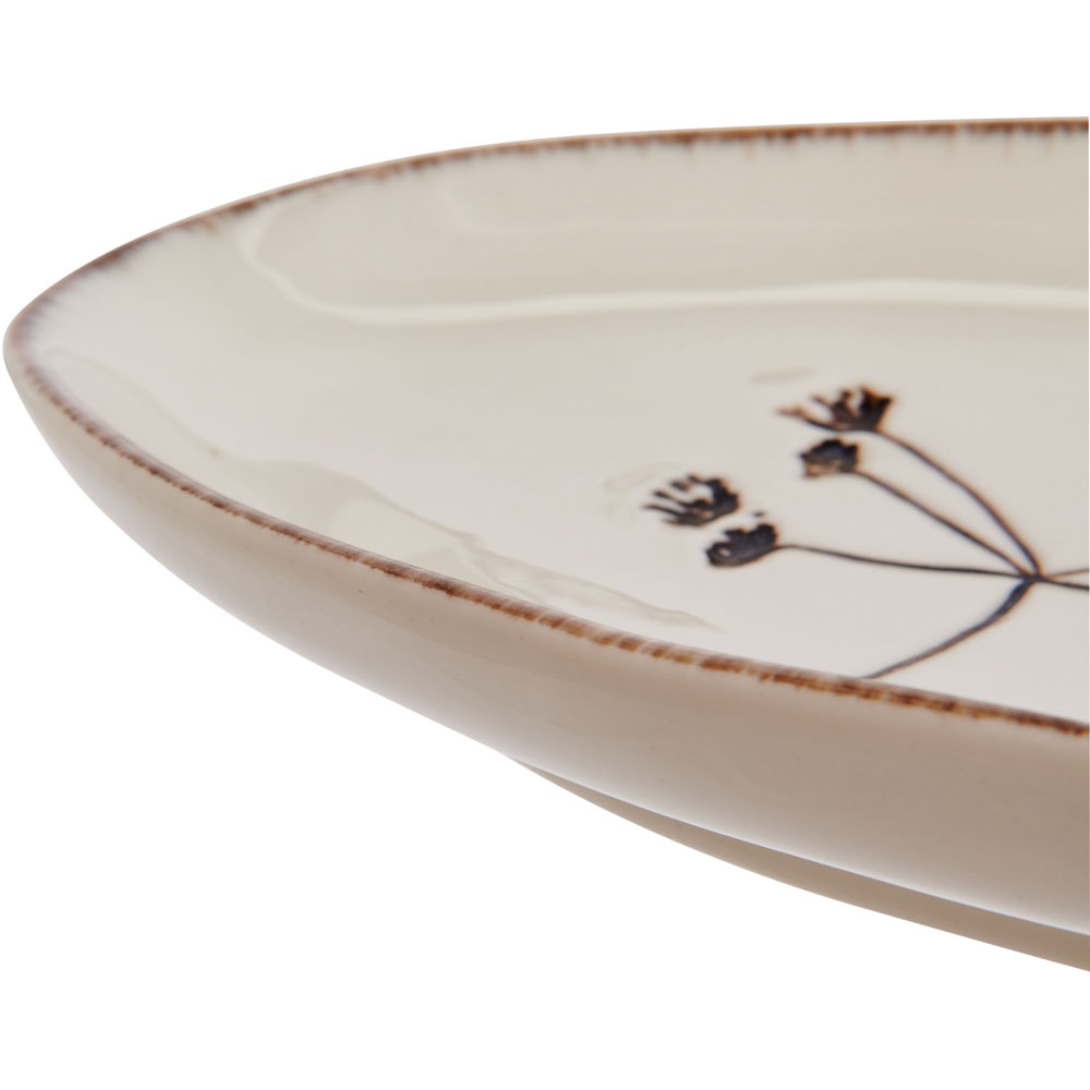 Wilko Large Ceramic Embossed Trinket Dish Image 4