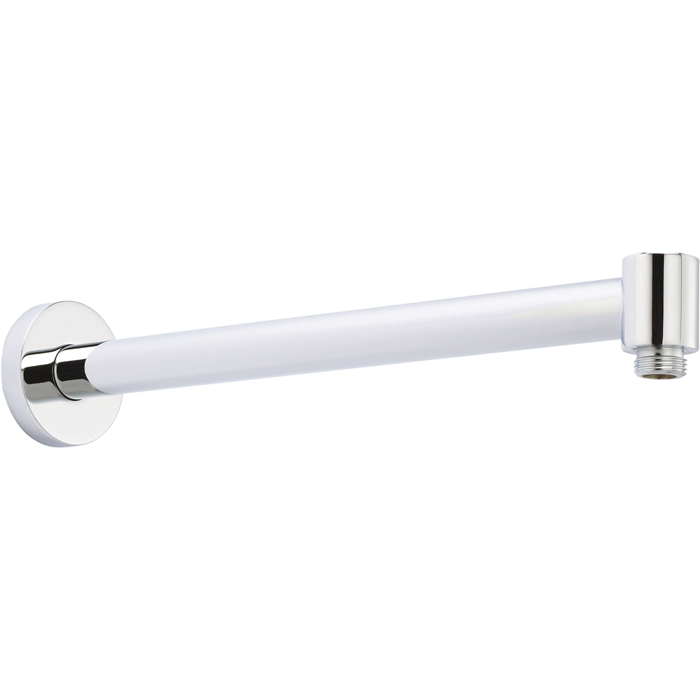 nuie Chrome Wall Mounted Shower Arm 55mm Image 1