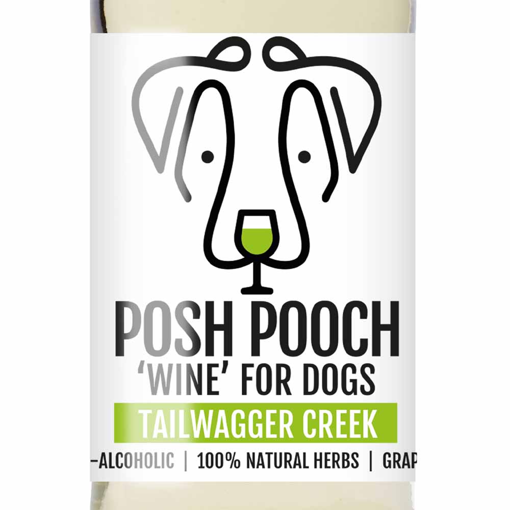 Woof & Brew Posh Pooch Dog Wine 2 x 250ml Image 4