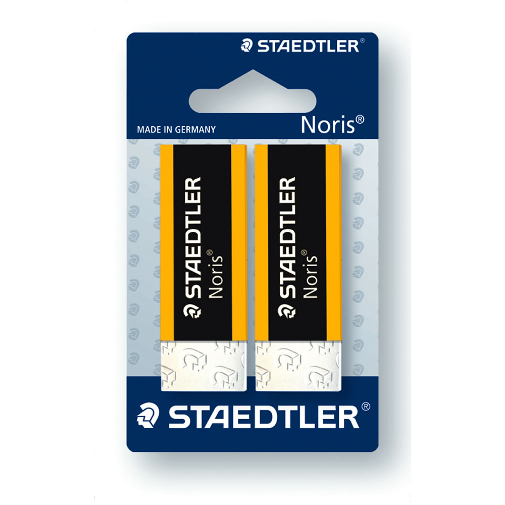 Staedtler Noris Erasers Pack of 2 