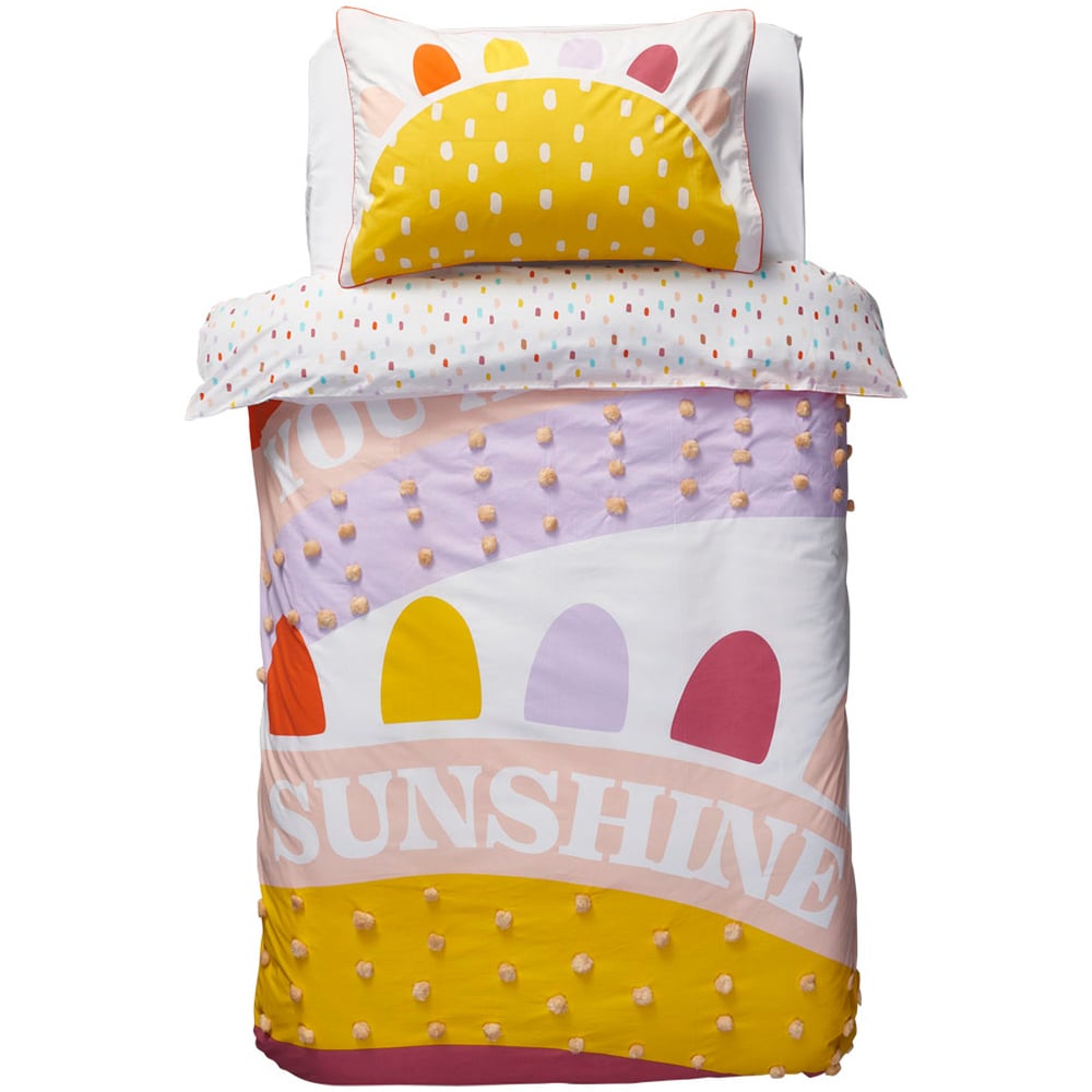 Wilko Summer Sunrise Kids Duvet Single Wilko