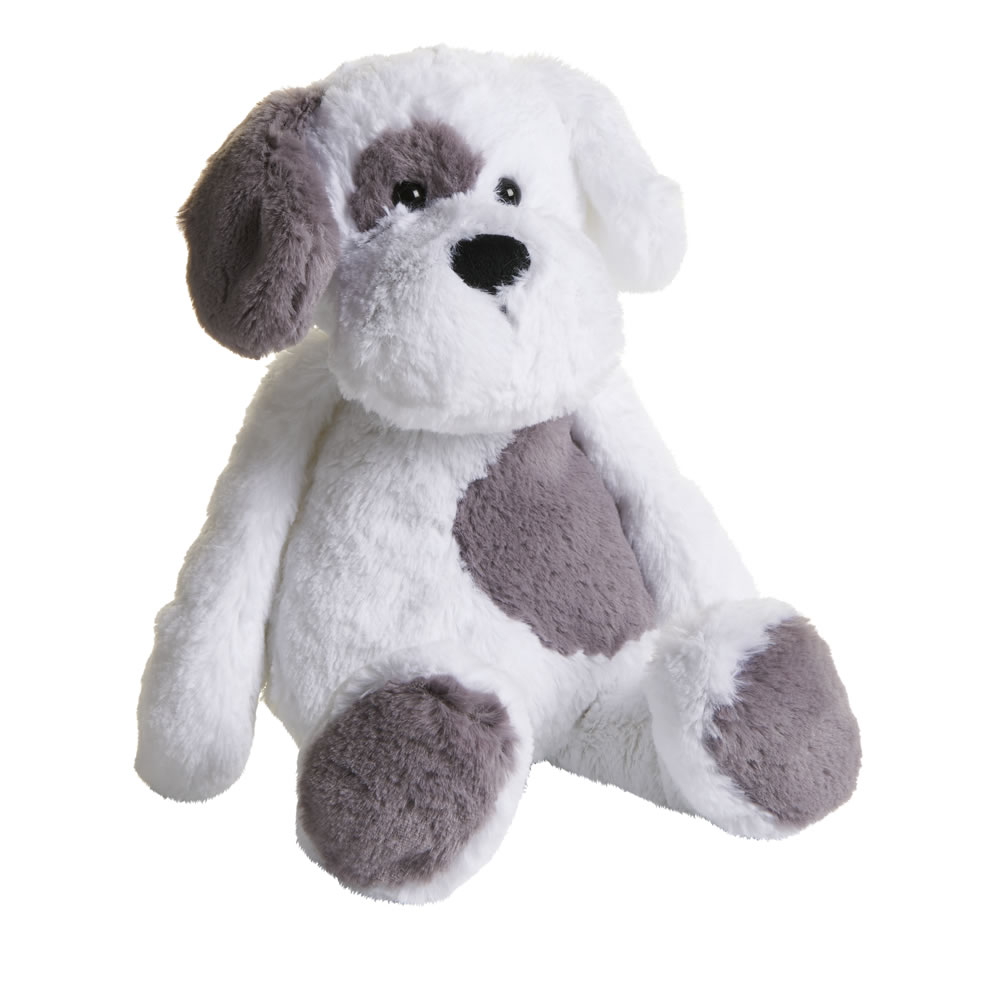 Wilko Patch the Dog Plush Soft Toy 17cm Image 1