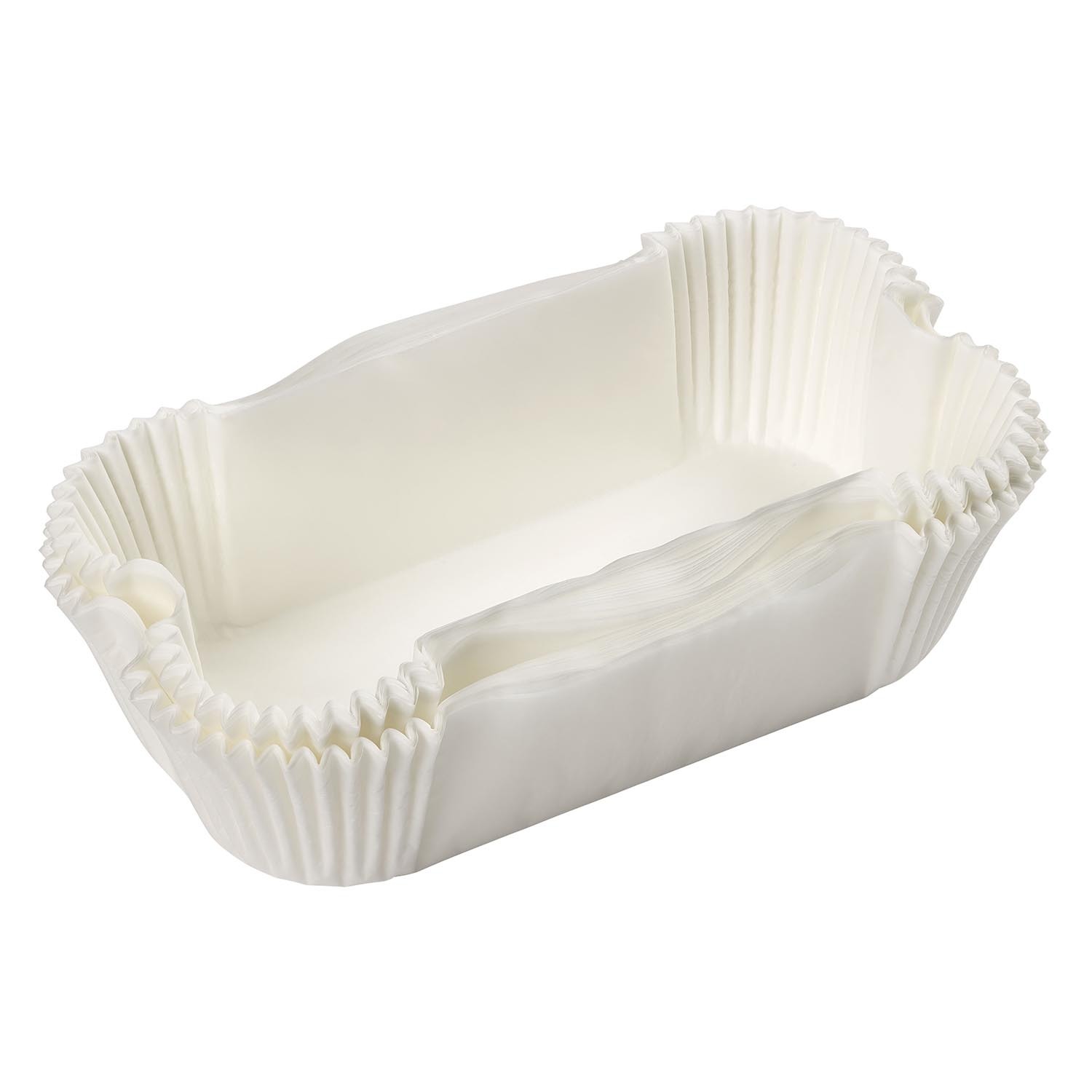 Pack of 40 Siliconised Loaf Liners - White Image 3