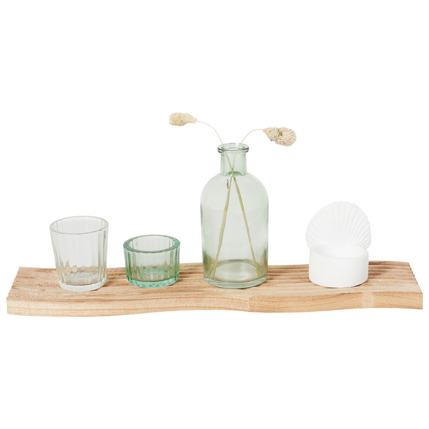 Mari Candle Tray - Natural Image 1