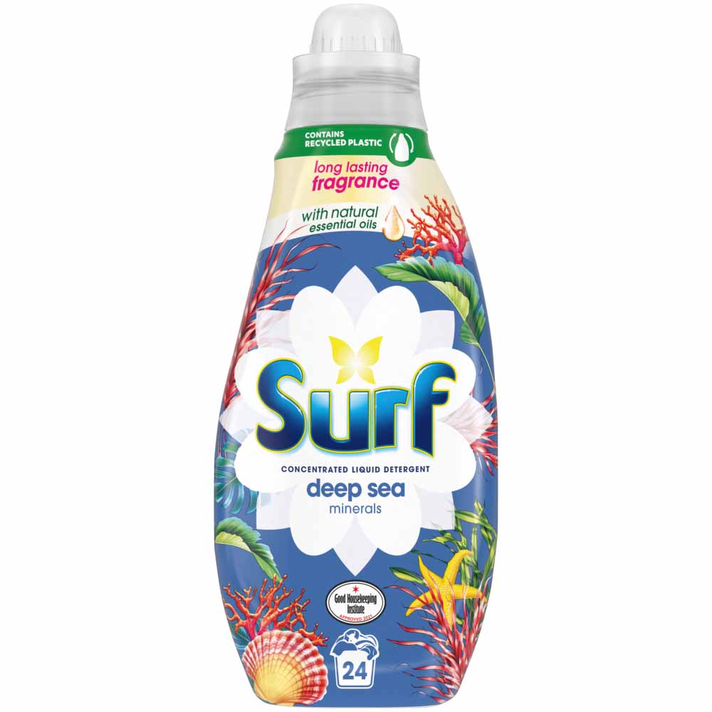 Surf Deep Sea Minerals Concentrated Liquid Laundry Detergent 24 Washes Case of 6 x 648ml Image 2