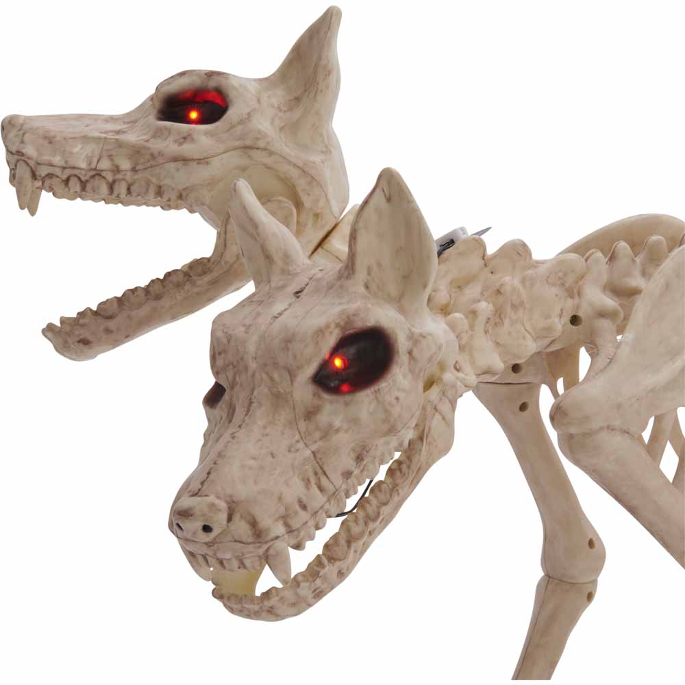 Wilko Animated Two Headed Doberman Skeleton Image 5