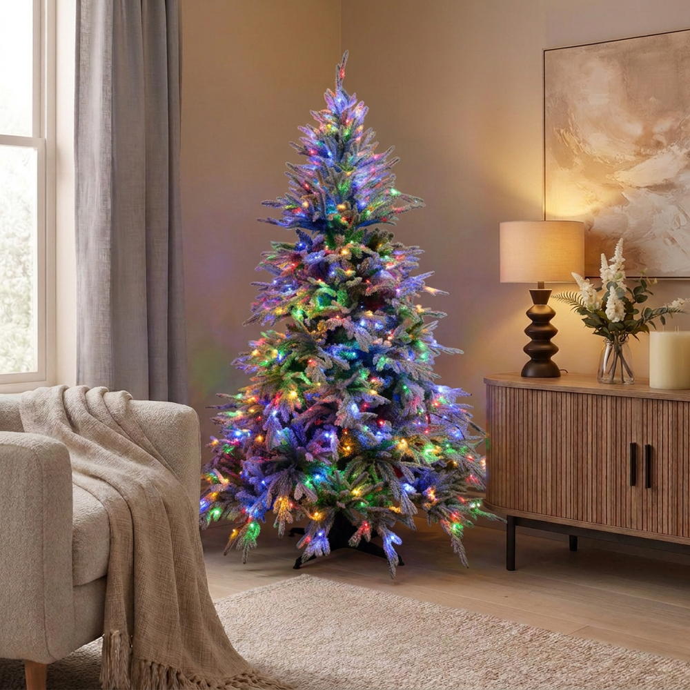 Windsor Pre-Lit Fir Tree 7ft Image 4