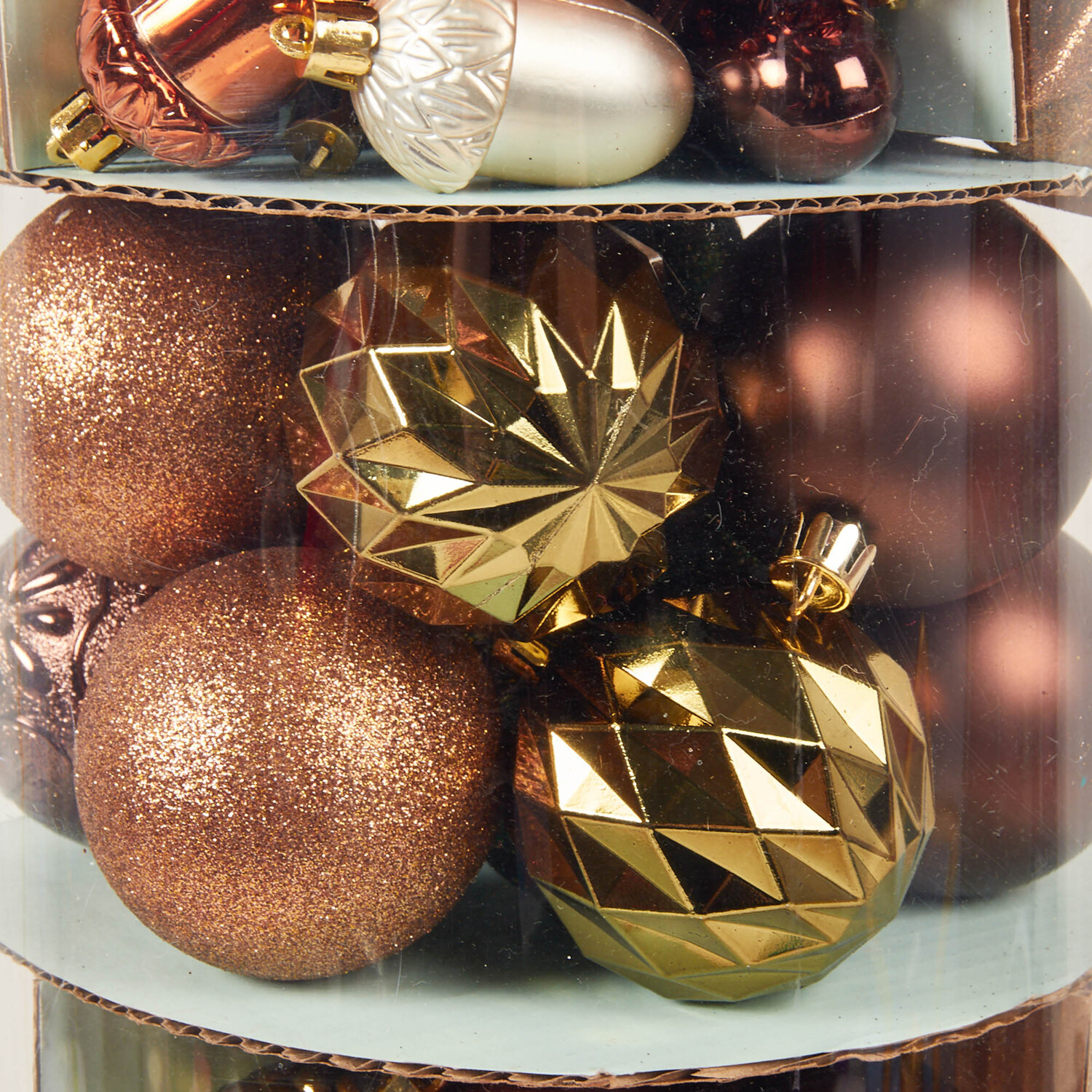 Pack of 120 Amber Charm Bauble Image 4