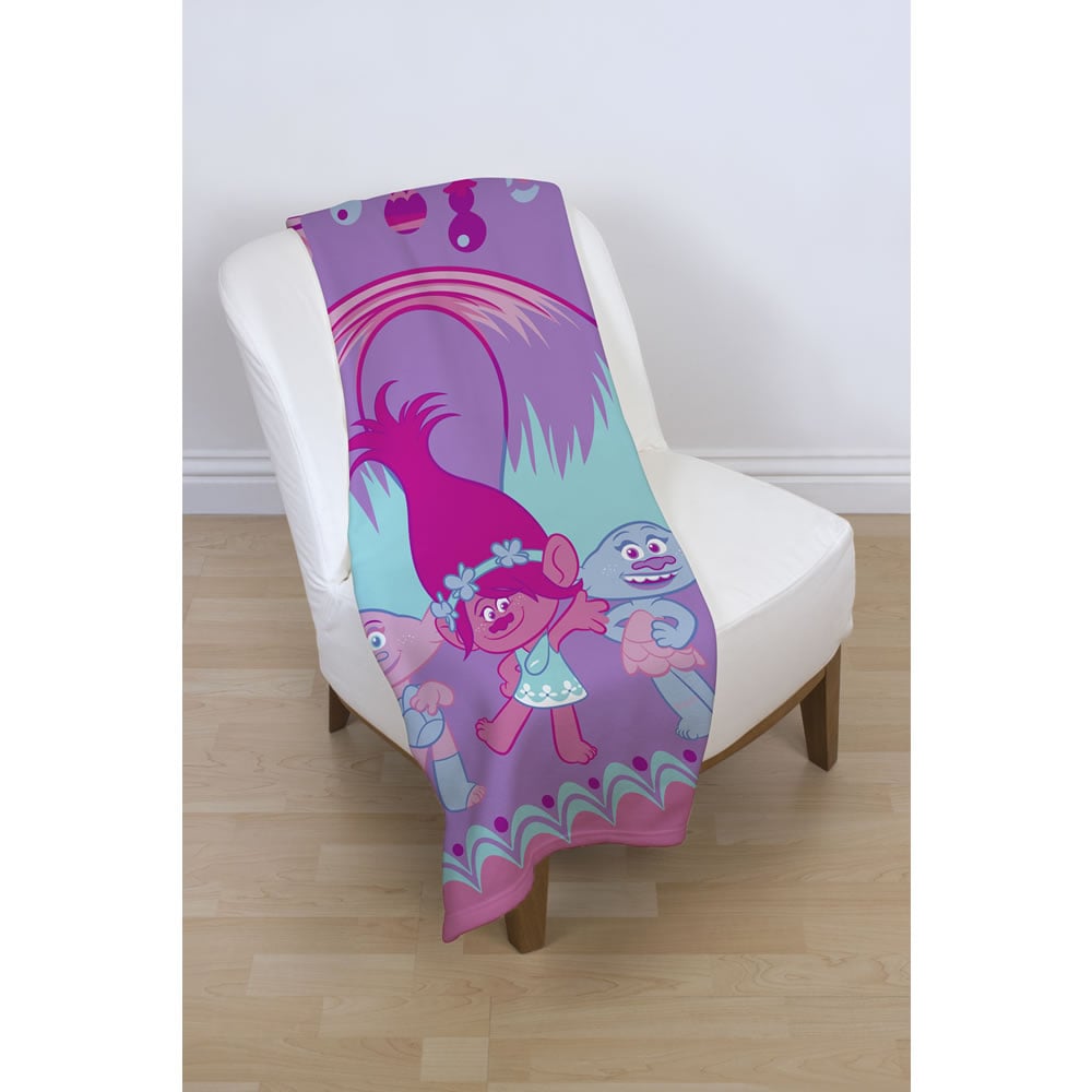 Trolls Fleece Blanket 100 x 150cm Image 2