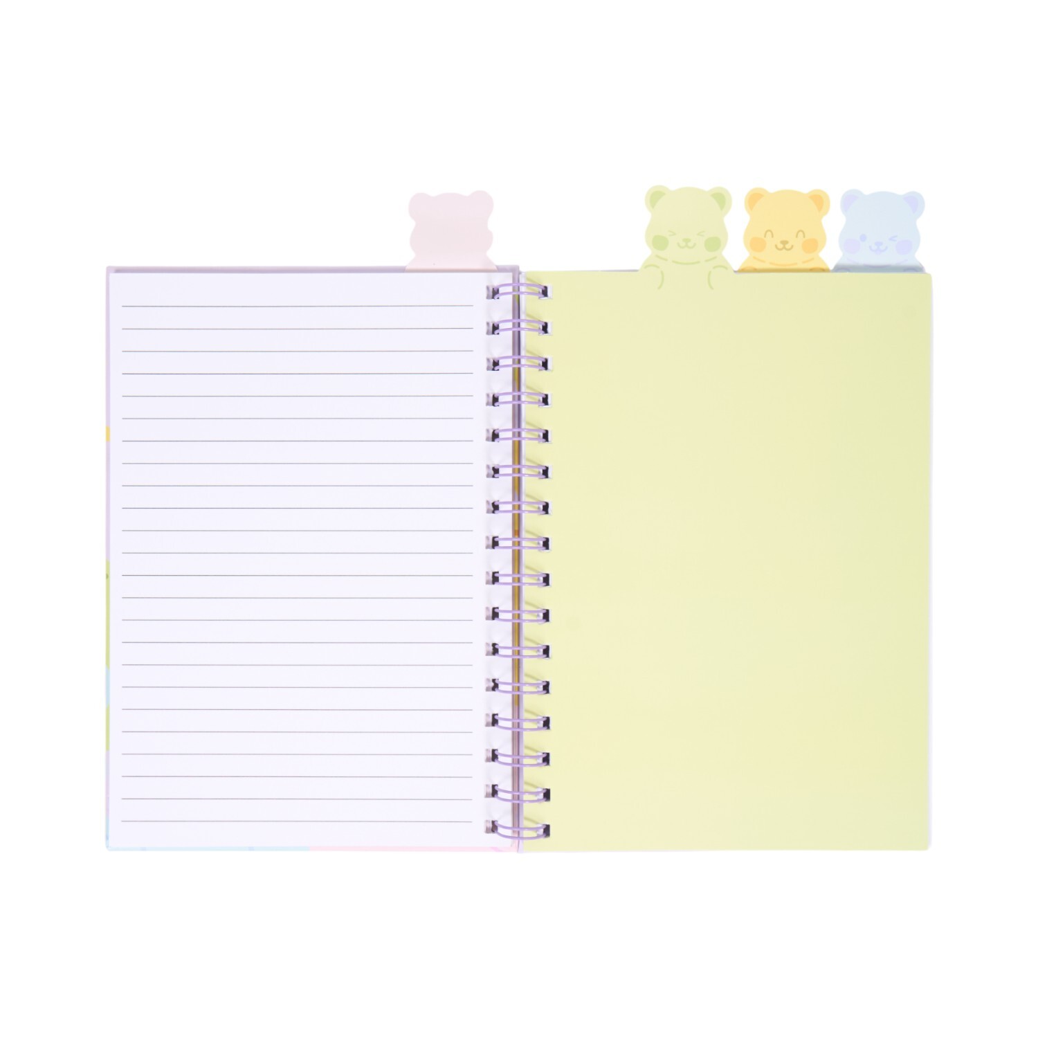 Colourful Bears Notebook A5 Image 3