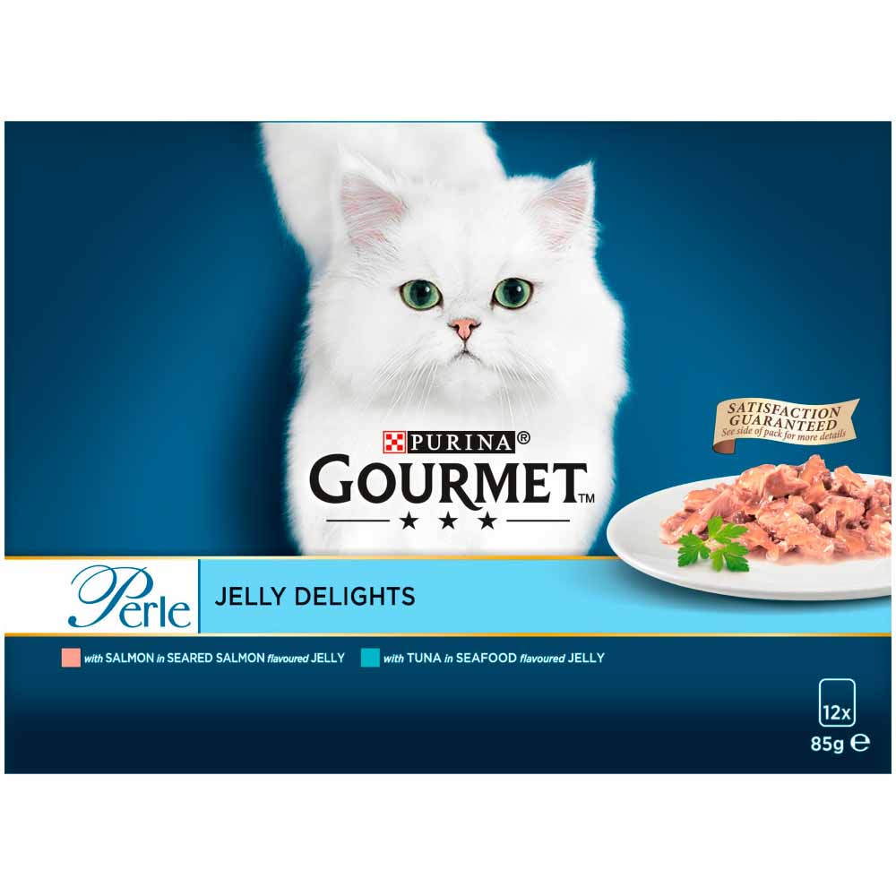 Gourmet Perle Cat Food Jelly Delights 12 x 85g Image 2