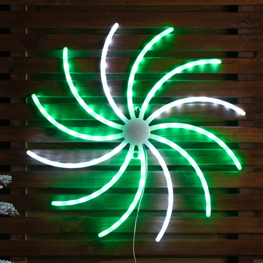 Colour Changing LED Pinwheel Image 4