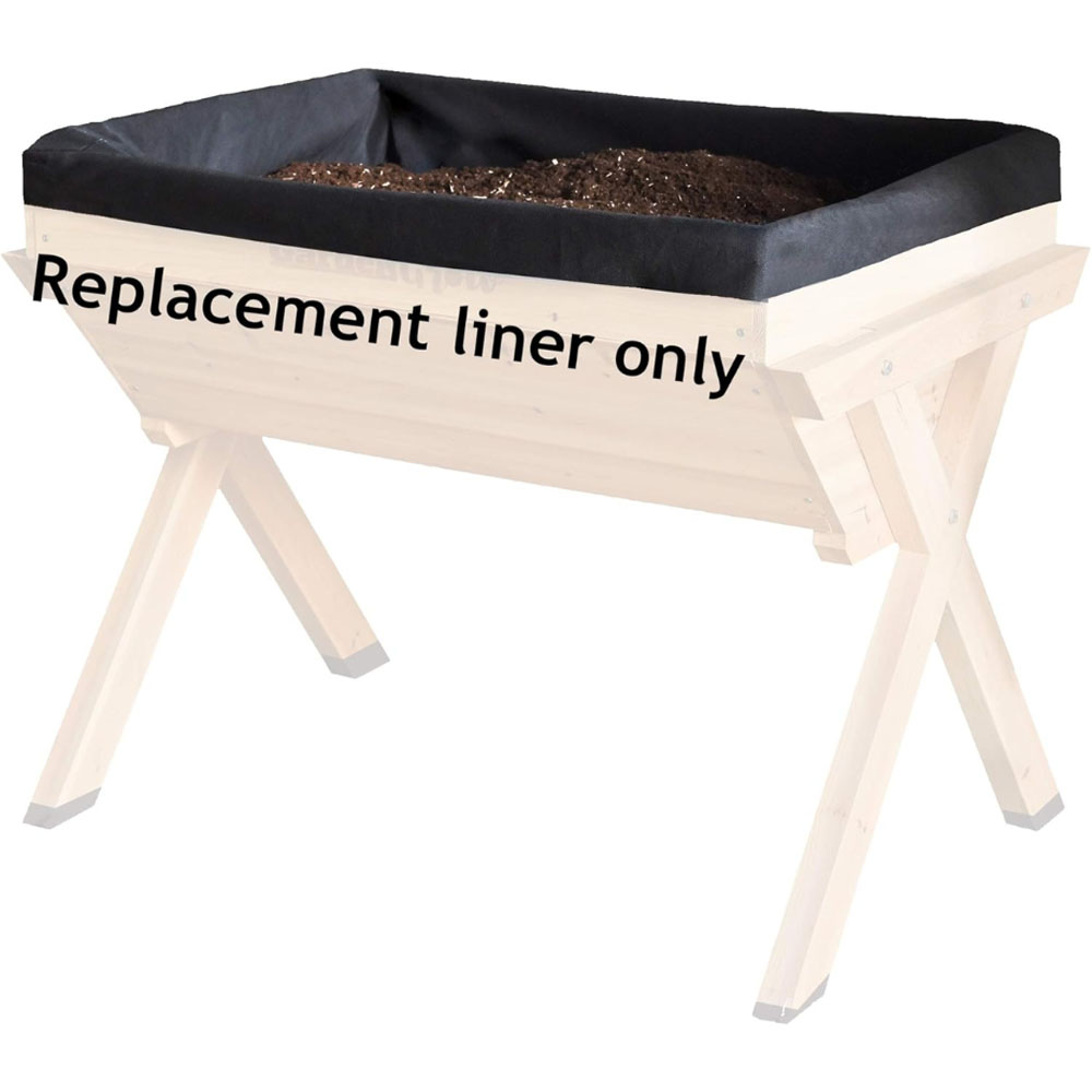 Garden Gear G.Grow Large Raised Wooden Planter Replacement Fabric Liner Image 2