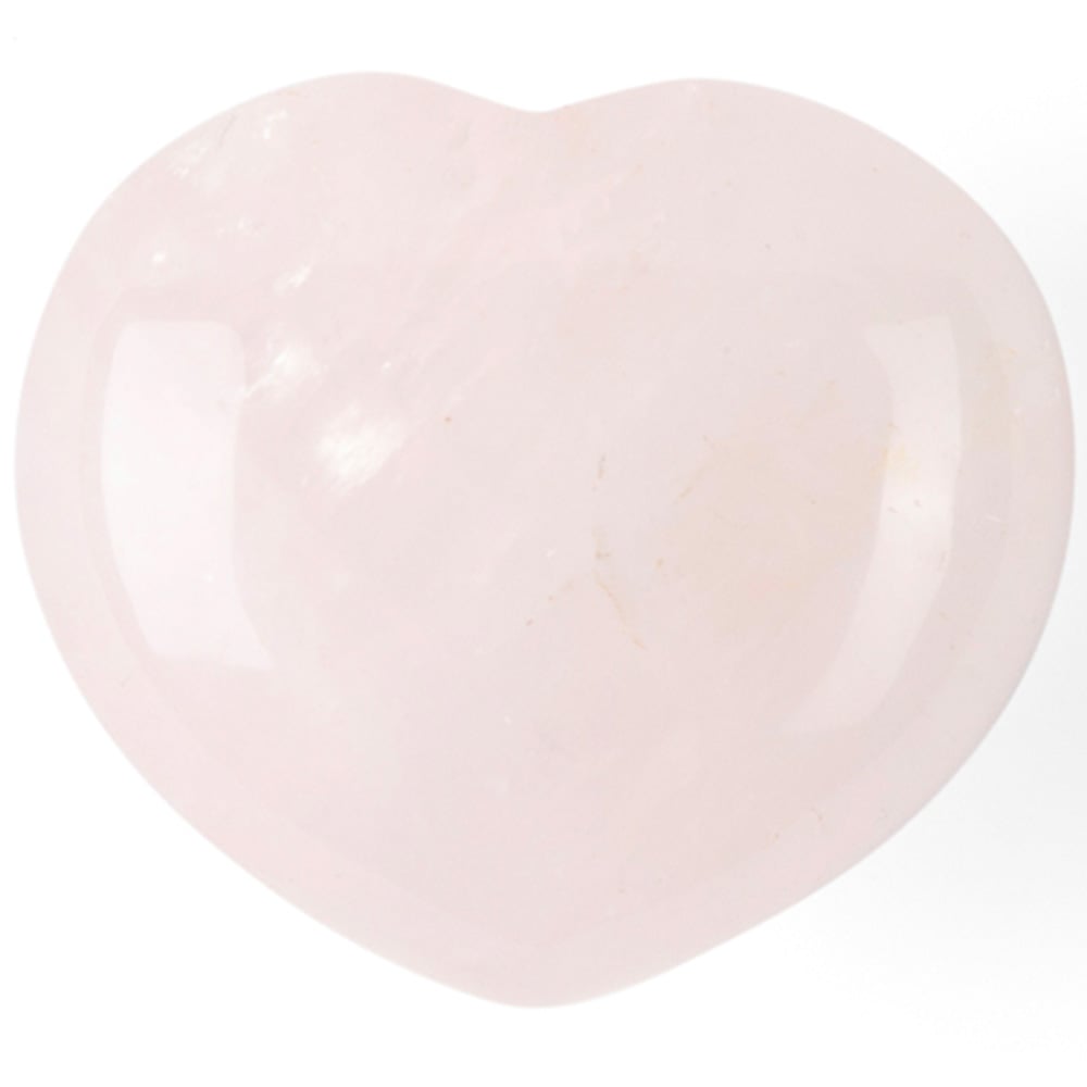 Myga Rose Quartz Crystal Heart Image 2