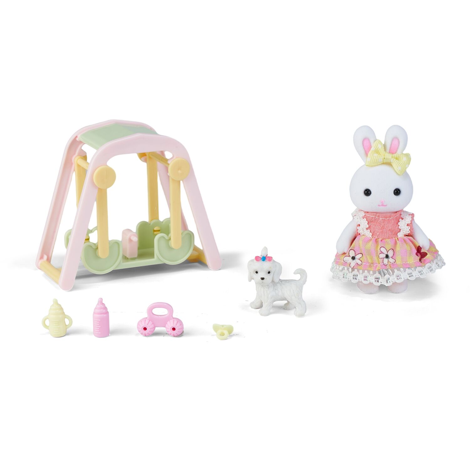Dreamy Bunnies Playset Pink Image 2