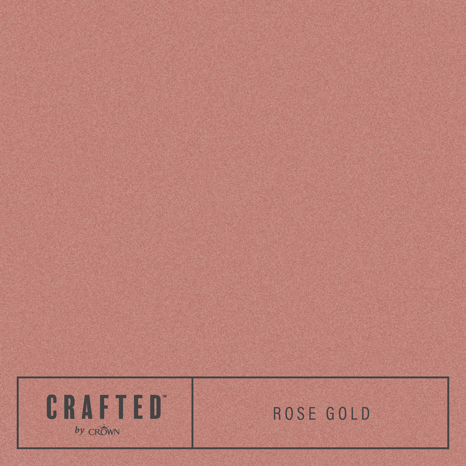 Crown Crafted Walls Wood and Metal Rose Gold Lustrous Metallic Shimmer Emulsion Paint 1.25L Image 5