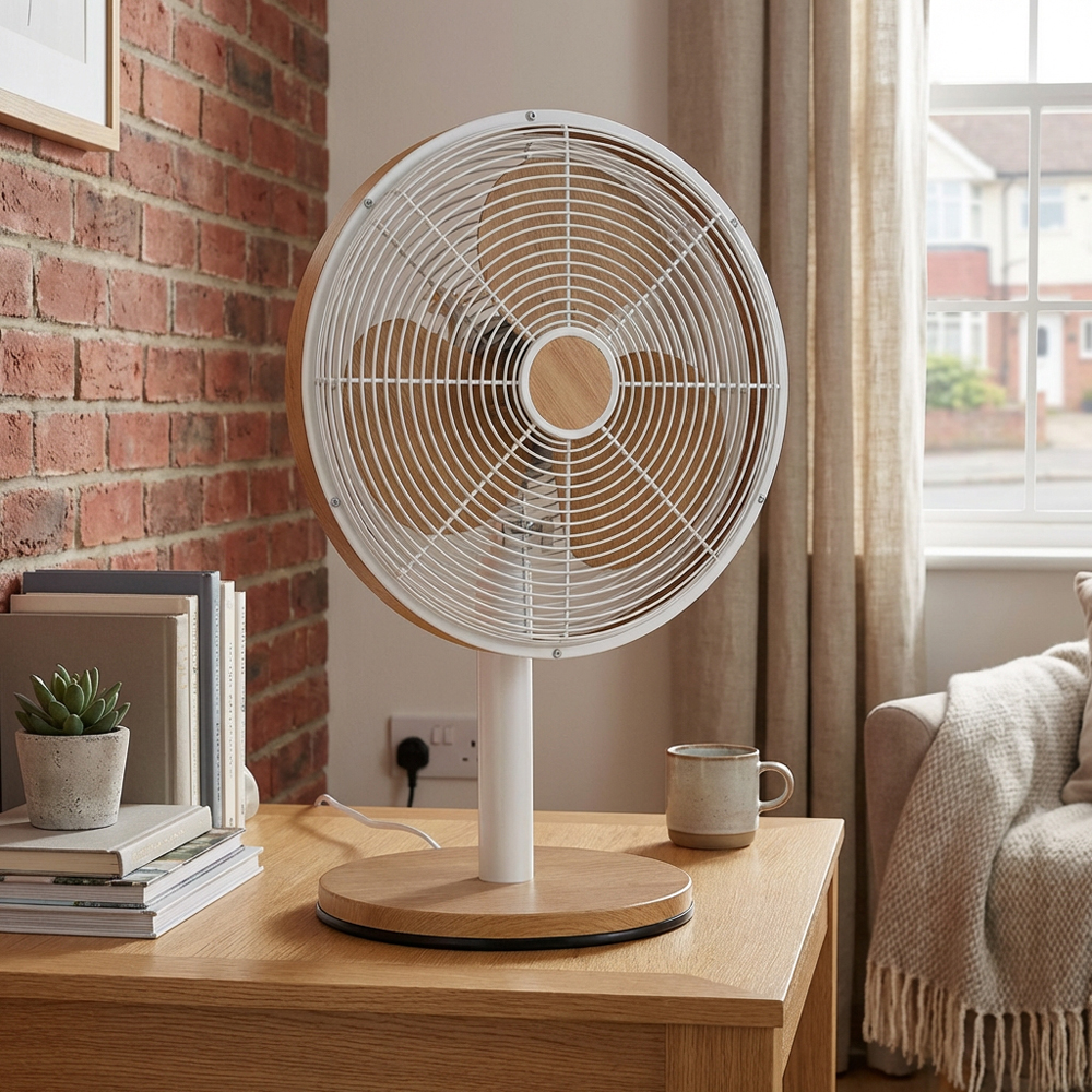Scandi Style Desk Fan 14 inch Image 7