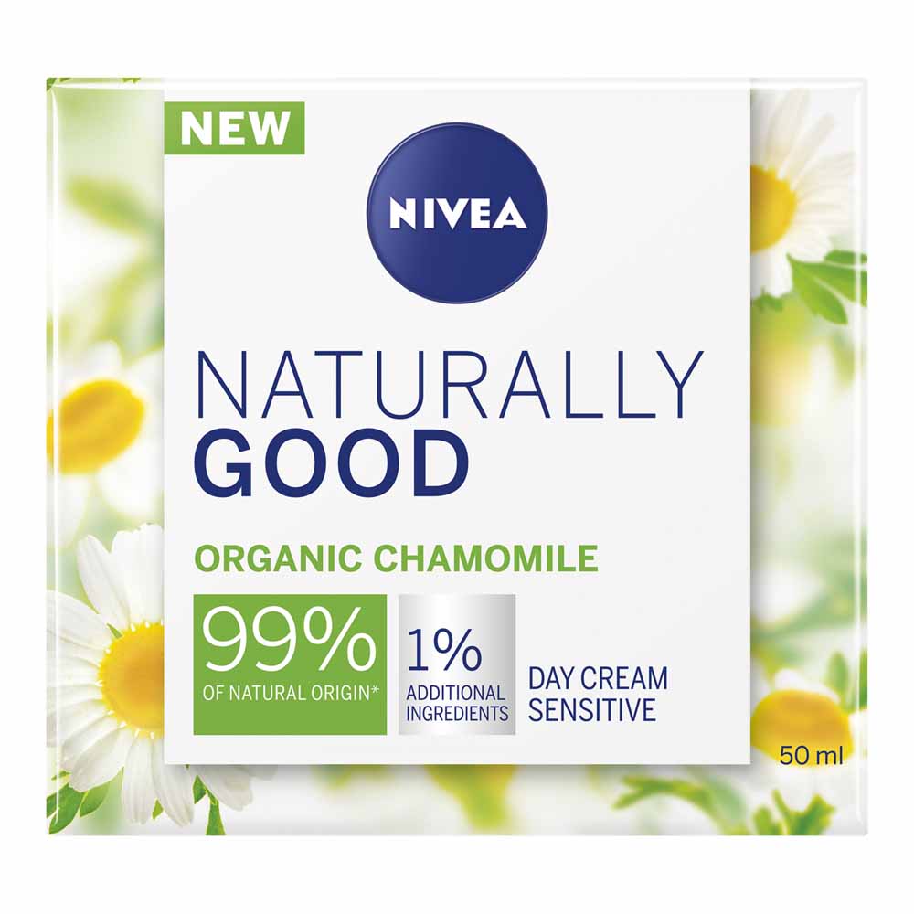 Nivea Naturally Good Chamomile Day Cream Sensitive 50ml Image