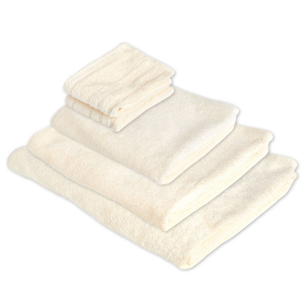 Wilko Cream Towel Bundle Image 1