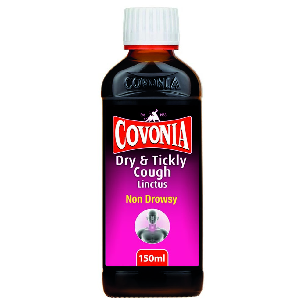 Covonia Dry and Tickly Cough Linctus 150ml Image