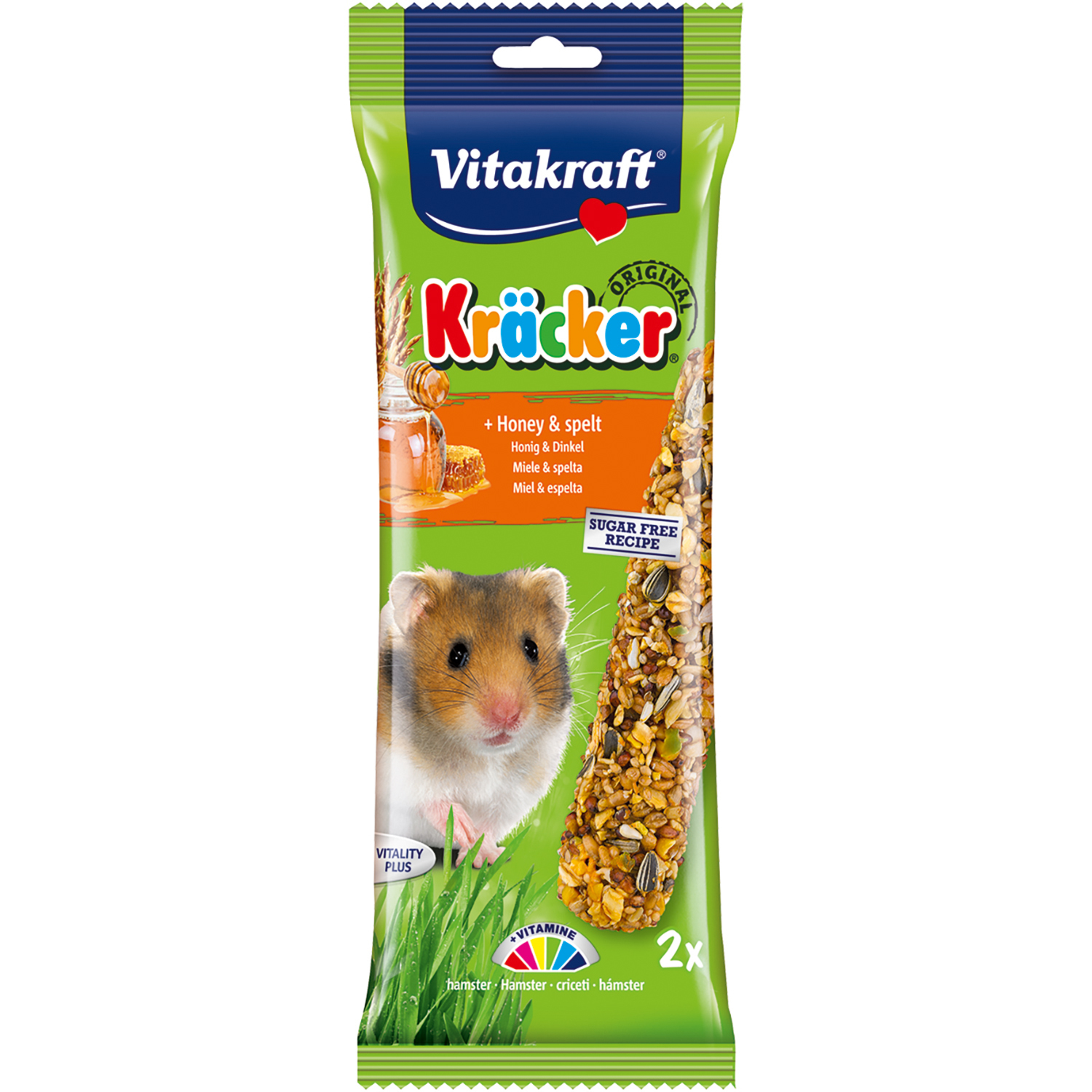 Vitakraft Hamster Kracker Sticks - Honey Image