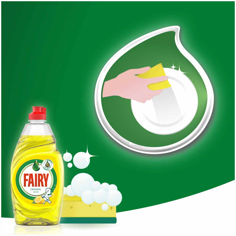 Fairy Lemon Dish Washing Liquid 1150ml Image 5