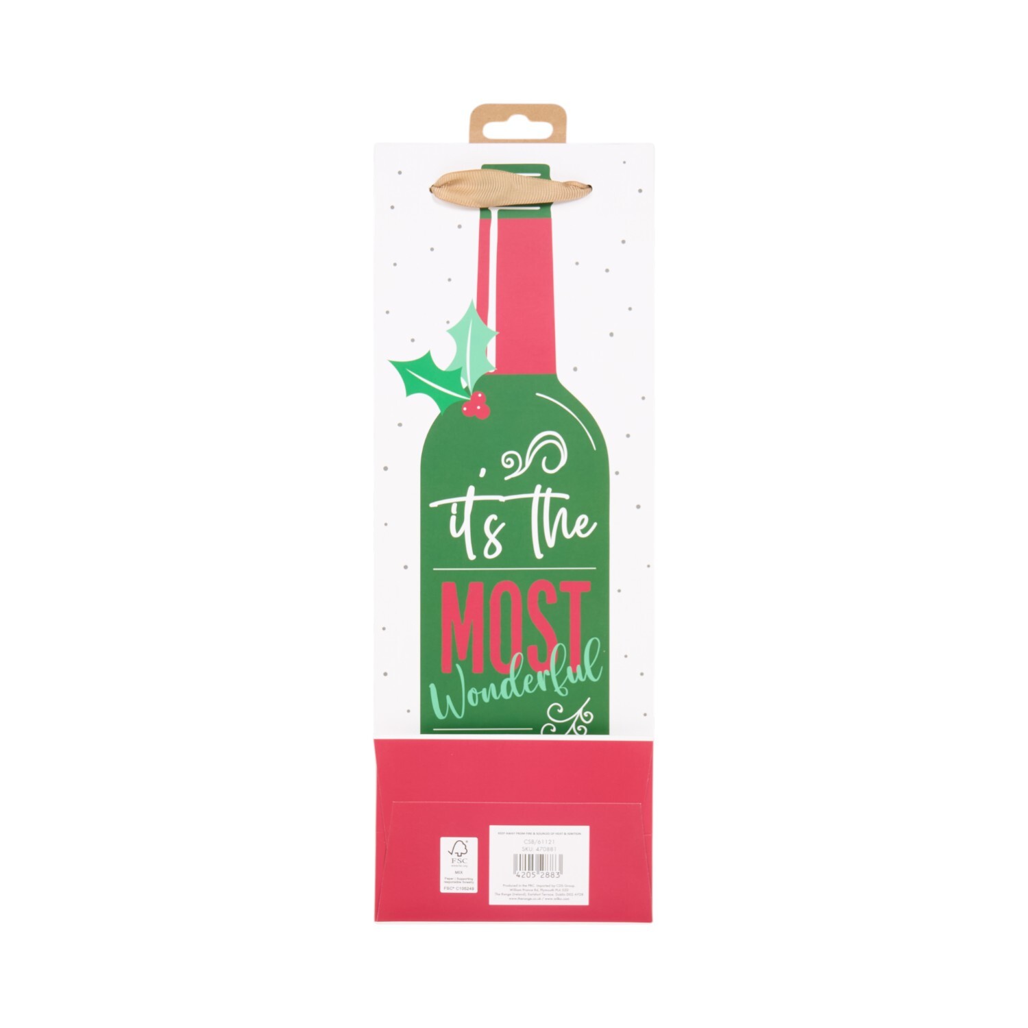 Wonderful Wine Bottle Bag Image 2