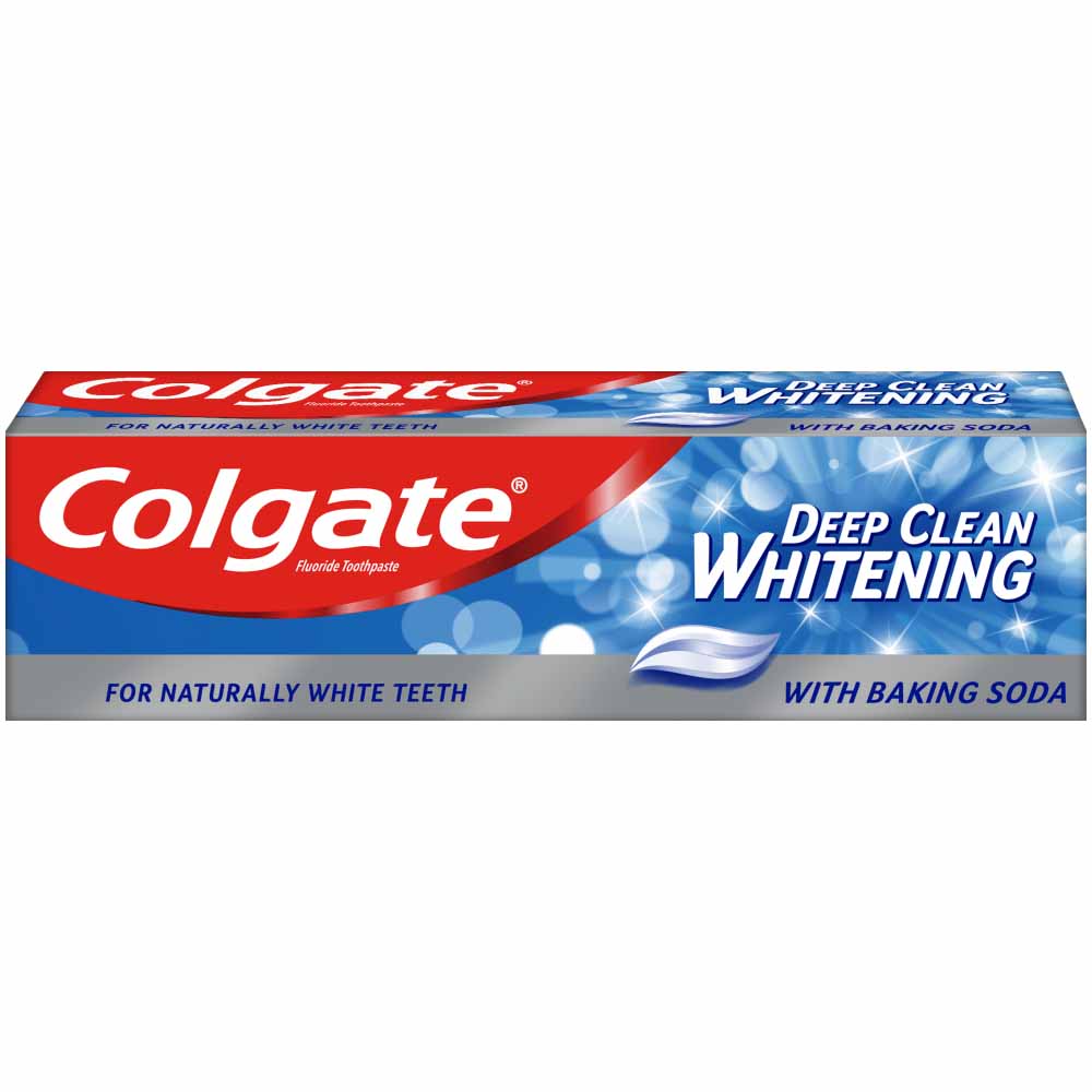 Colgate Deep Clean White with Baking Soda Toothpaste 75ml Image 2