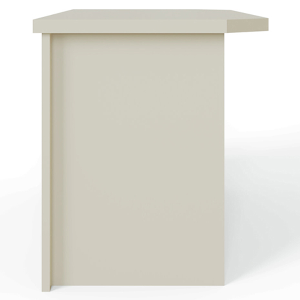 GFW Oakley Single Drawer Single Shelf Stone Corner TV Unit Image 3