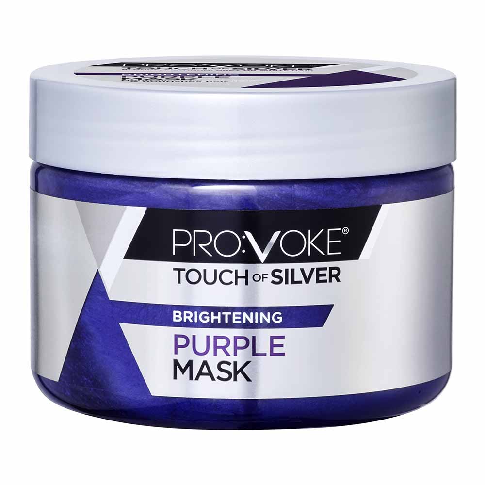 Pro:Voke Touch of Silver Purple Bright Hair Mask 300ml Image 1