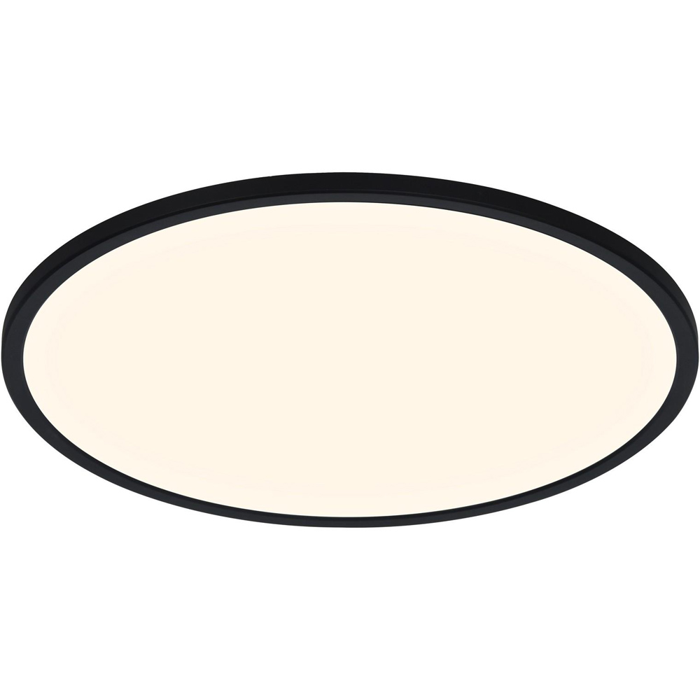 Nordlux Oja 42 2200 Lumens 3000/4000K Black LED Ceiling Light Image 3