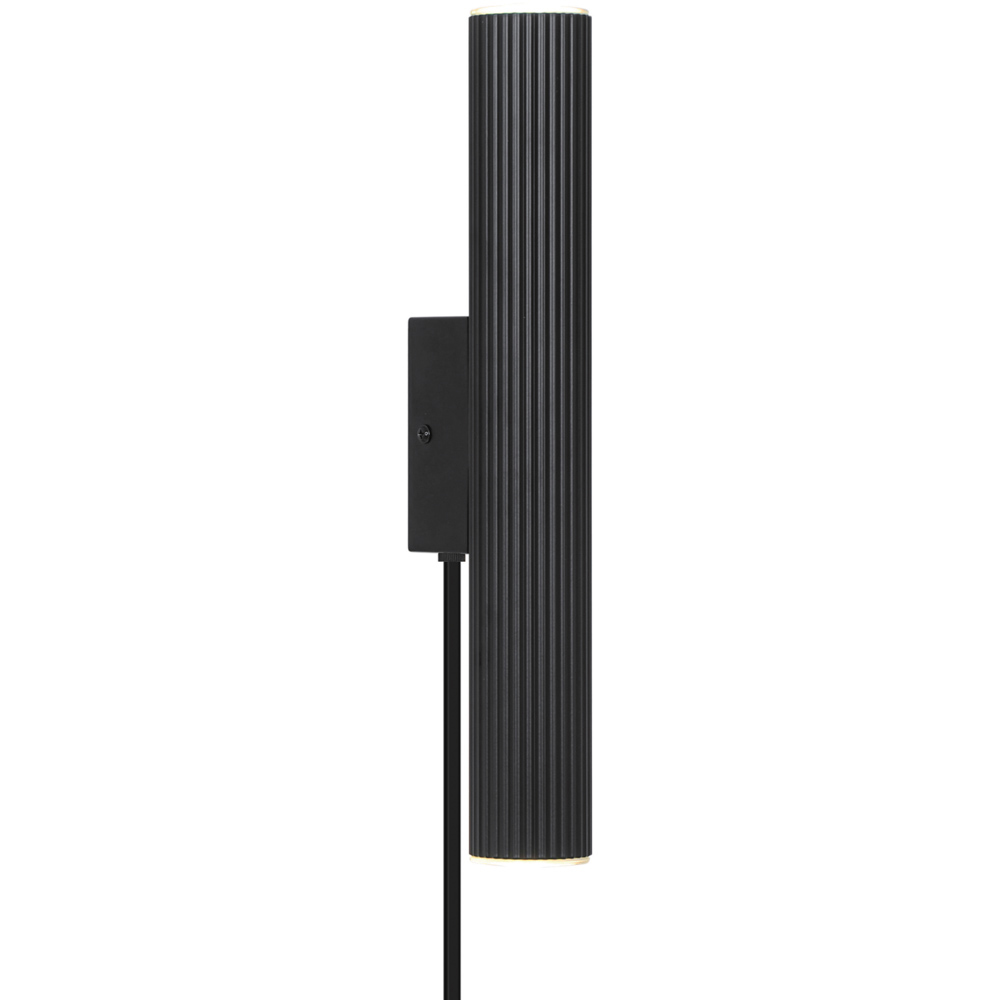 Nordlux Vico Black Long Wall Light Image 1