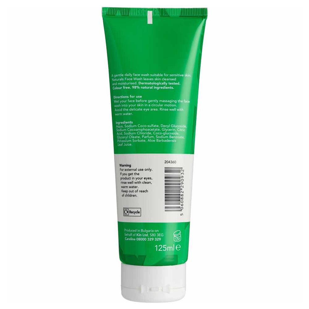 Skin Therapy Natural Face Wash 125ml Image 2