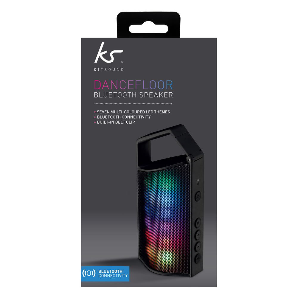 KitSound Dancefloor Bluetooth Speaker Image 1