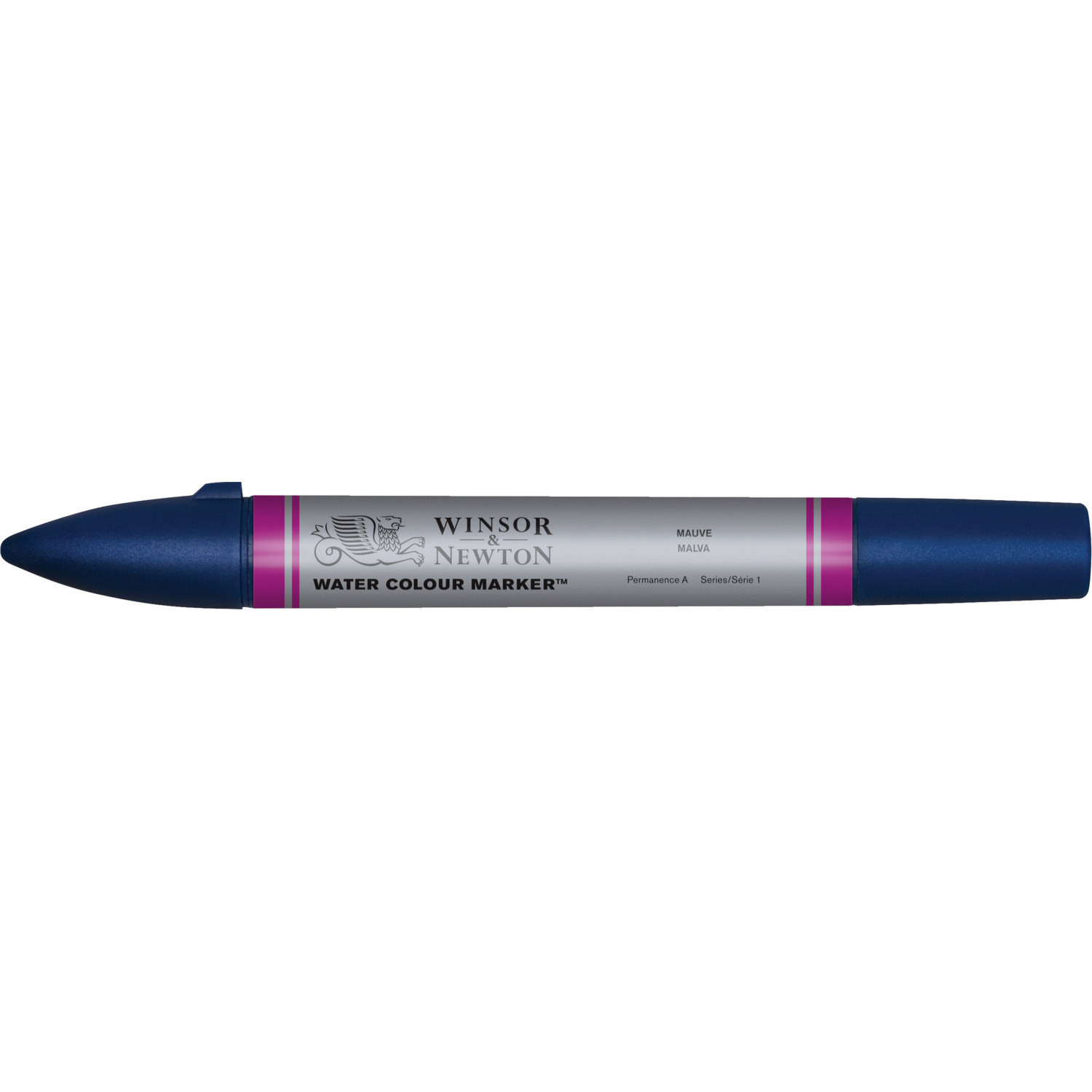 Winsor and Newton Water Colour Marker - Mauve Image 1