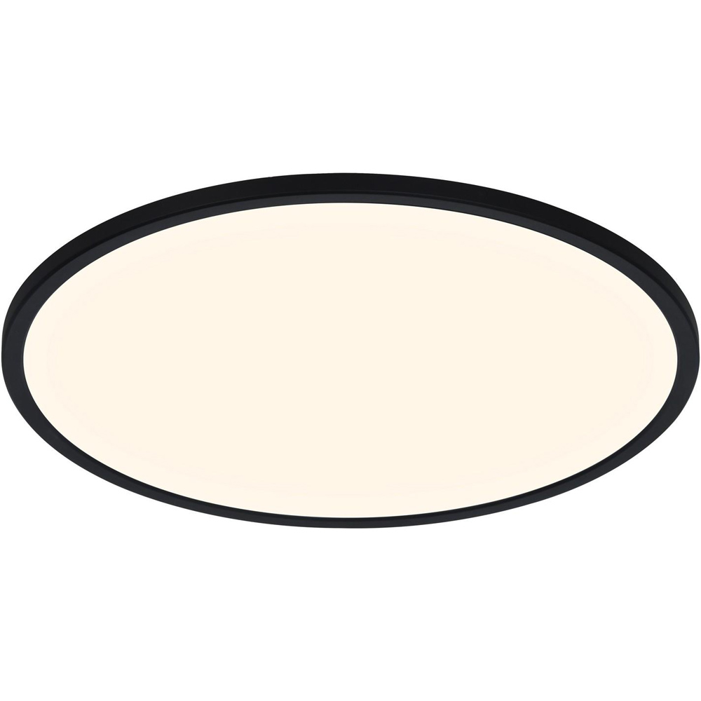 Nordlux Oja Smart 42 2300 Lumens 2700-6500K Black LED Ceiling Light Image 3