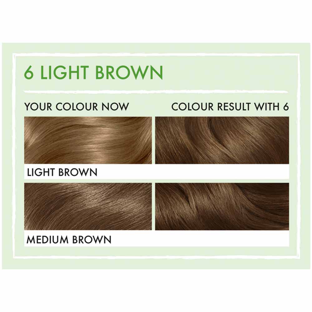Natural Instincts Semi Permanent Hair Colour 6 Light Brown | Wilko